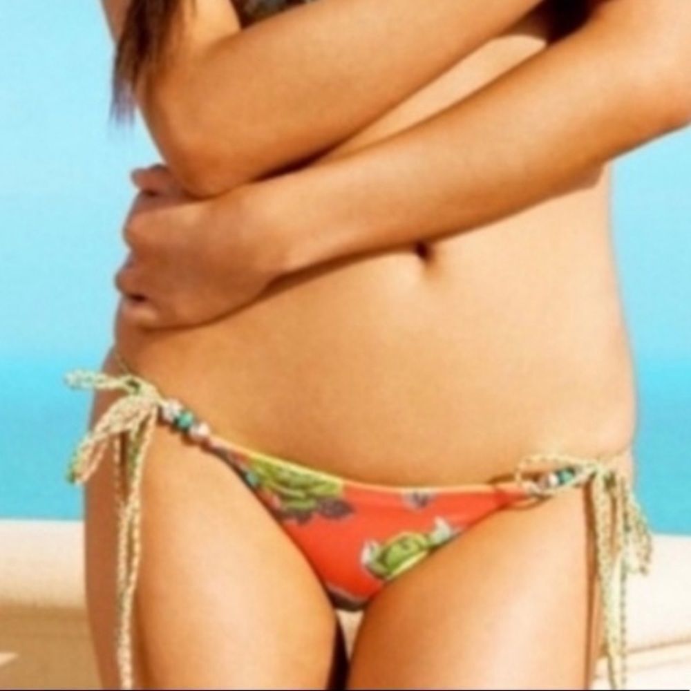 BeachβBunny Floral Beaded Bikini Bottom